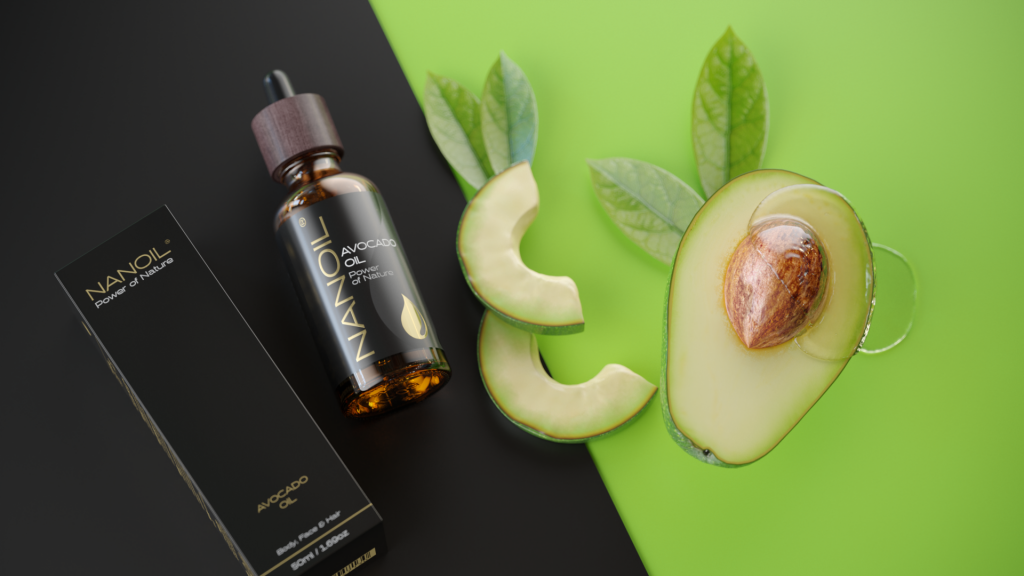 Avocadoöl Nanoil – Haar-, Körper- und Gesichtspflege