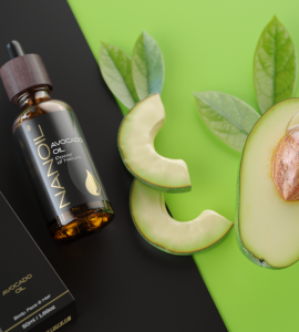 Avocadoöl Nanoil – Haar-, Körper- und Gesichtspflege